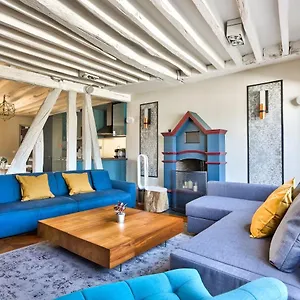  Apartment Le Marais Superb Terrace Free Netflix France